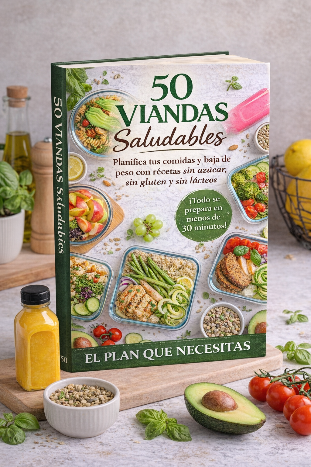 50 Viandas que Bajan la Hinchazón — Fácil, Rico y Amigable con tu Tiroides